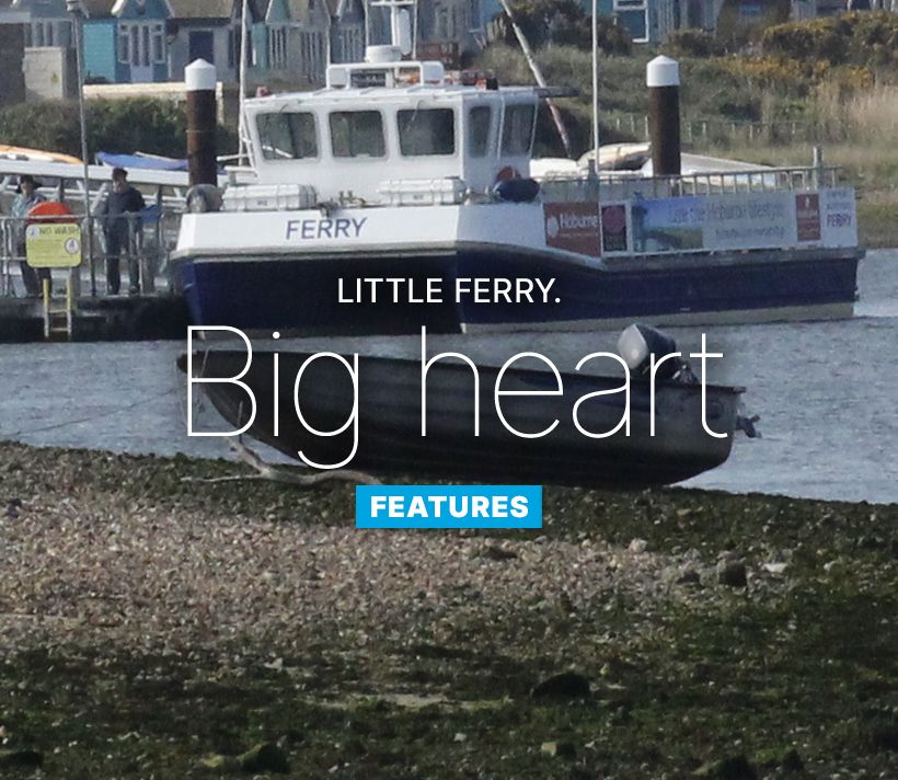 The little ferry with a big place in the community
