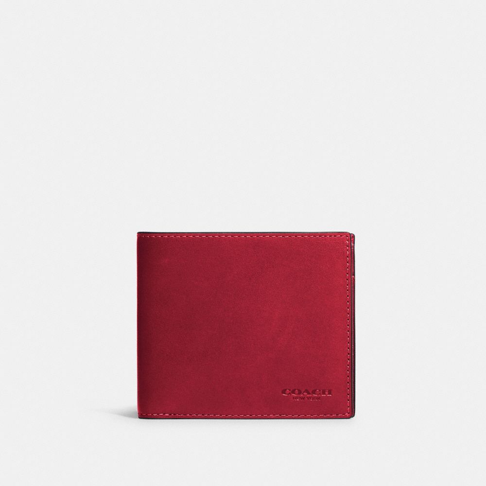 公式 Coach コーチ 二つ折り財布 メンズ
