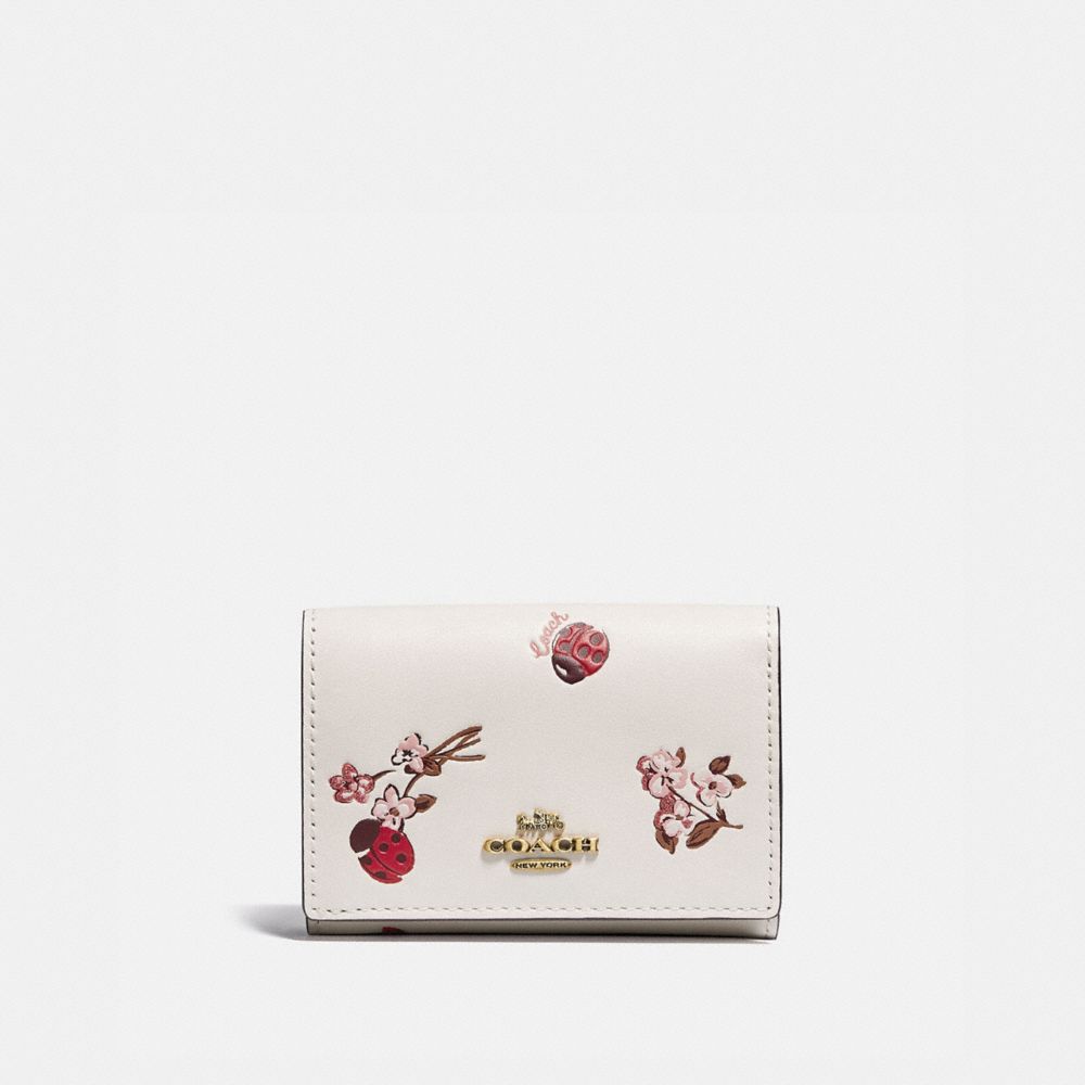 公式 Coach コーチ 二つ折り財布 ミニ財布 レディース