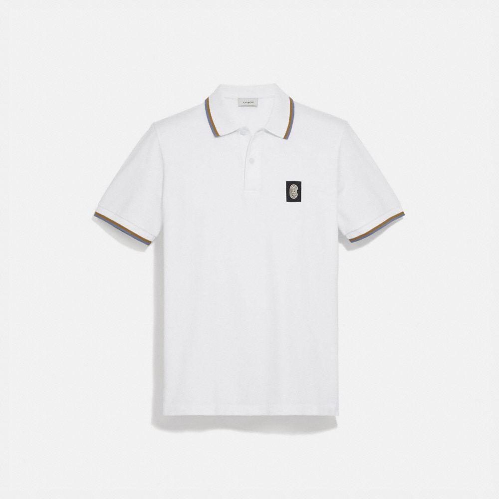 men's coach polo shirt