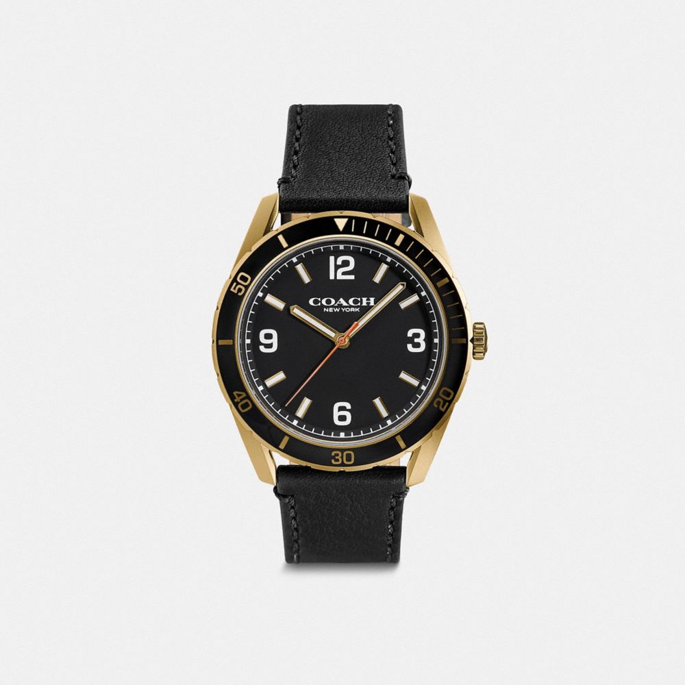 coach new york watch men's