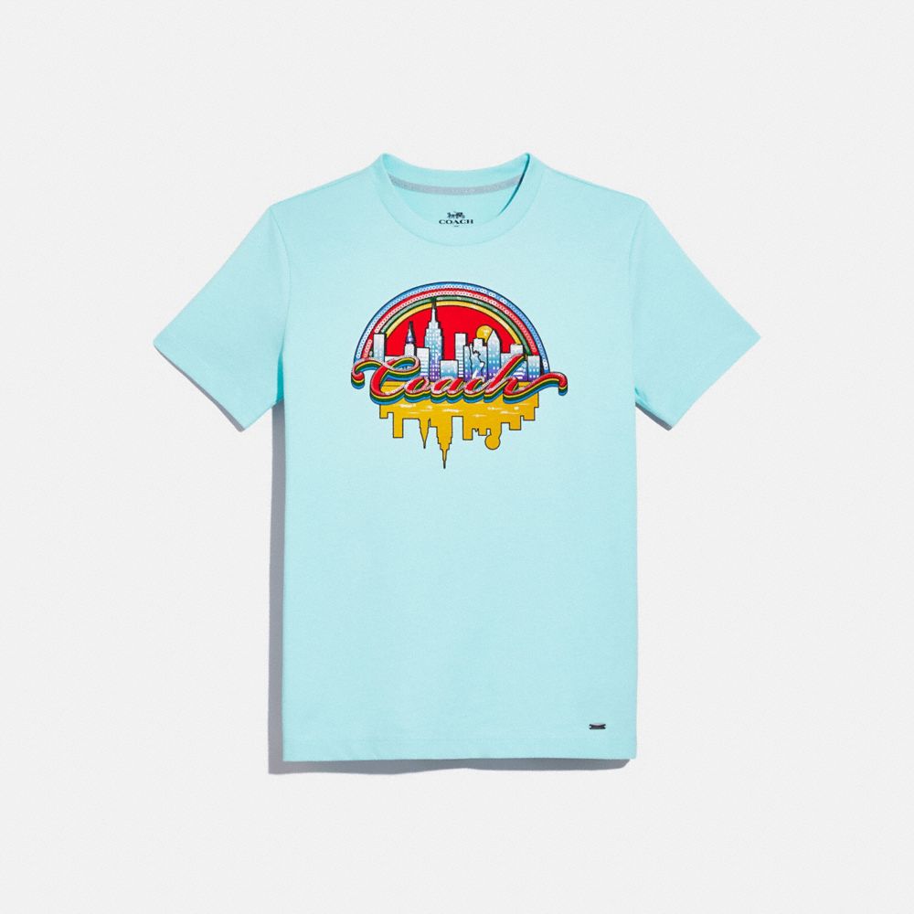 公式 Coach コーチ トップス Tシャツ レディース