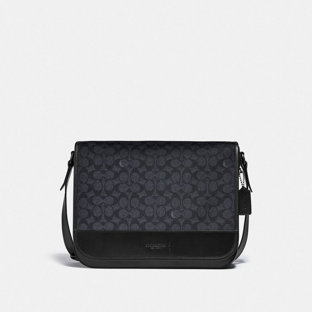 公式 Coach コーチ メッセンジャーバッグ メンズ