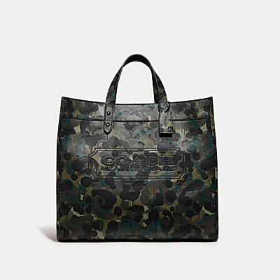 FIELD TOTE 40 WITH CAMO PRINT