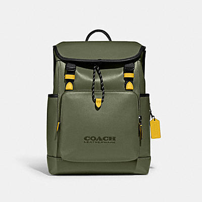 LEAGUE FLAP BACKPACK IN COLORBLOCK