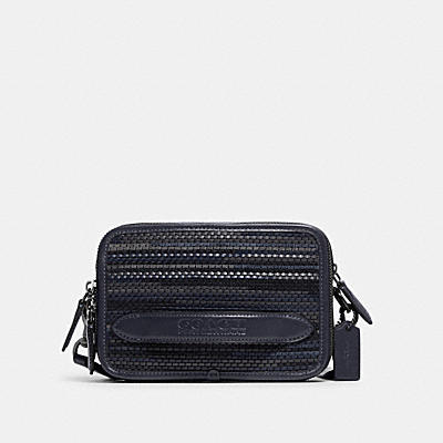 CHARTER CROSSBODY IN UPWOVEN LEATHER
