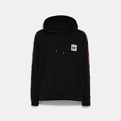 COACH PULL OVER HOODIE IN ORGANIC COTTON