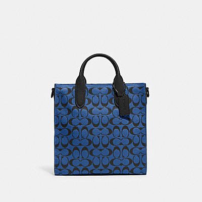 GOTHAM TALL TOTE 24 IN SIGNATURE LEATHER