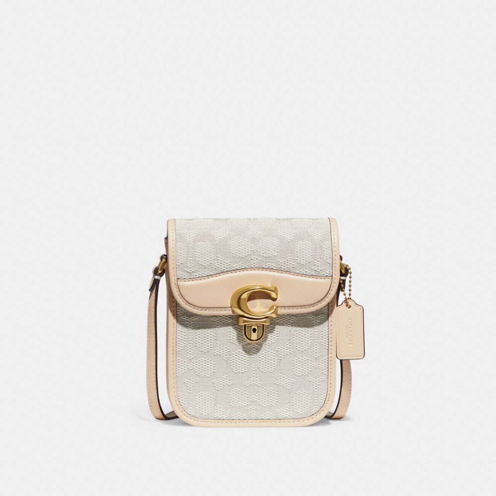 TALL STUDIO CROSSBODY IN SIGNATURE JACQUARD
