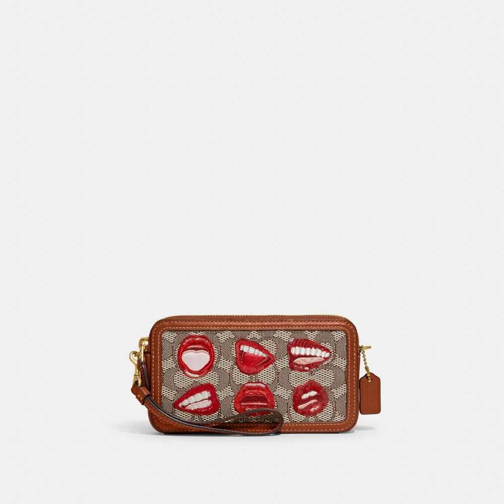 COACH X TOM WESSELMANN KIRA CROSSBODY IN SIGNATURE TEXTILE JACQUARD