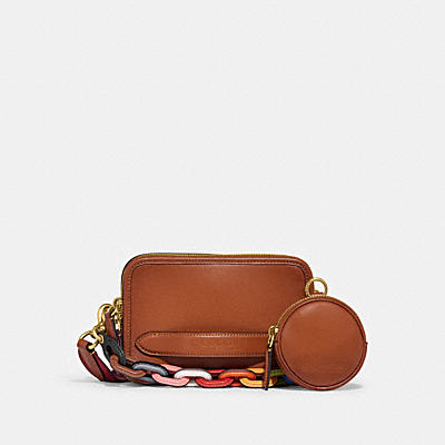 CHARTER CROSSBODY WITH HYBRID POUCH WITH RAINBOW