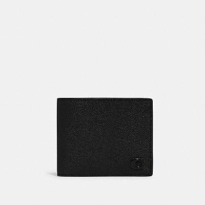 3-IN-1 WALLET WITH SIGNATURE CANVAS INTERIOR