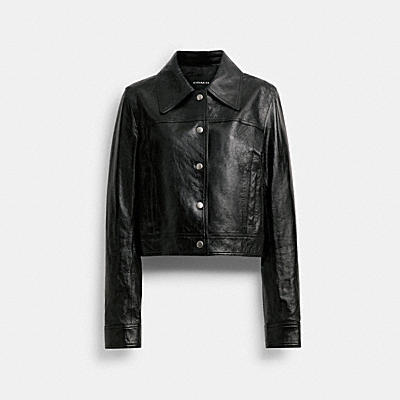 PATENT LEATHER JACKET