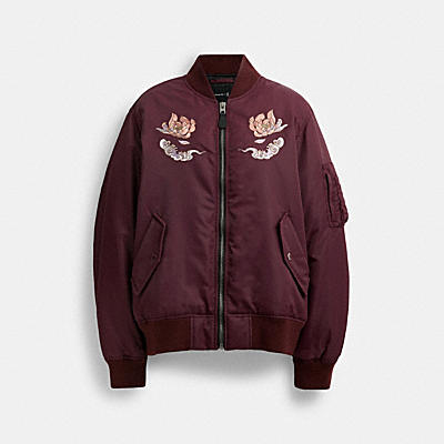 NEW YEAR MA-1 JACKET WITH DRAGON