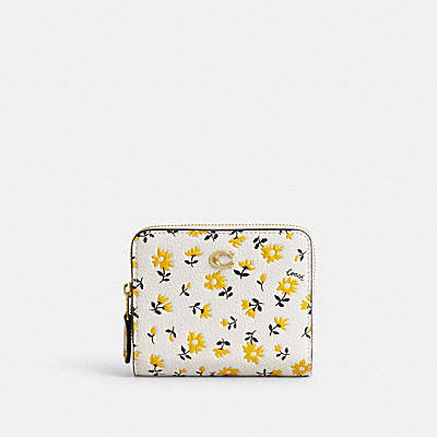 BILLFOLD WALLET WITH FLORAL PRINT