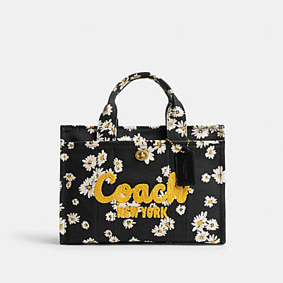 CARGO TOTE WITH FLORAL PRINT
