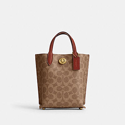 WILLOW TOTE 16 IN SIGNATURE CANVAS
