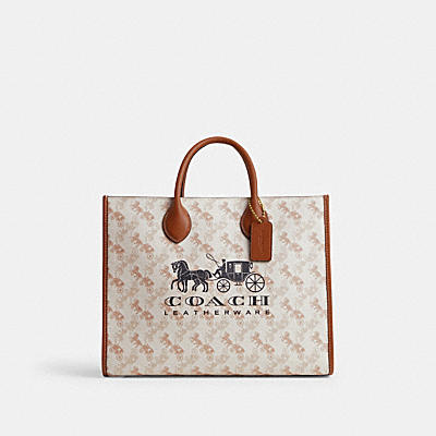 ACE TOTE 35 WITH HORSE AND CARRIAGE PRINT
