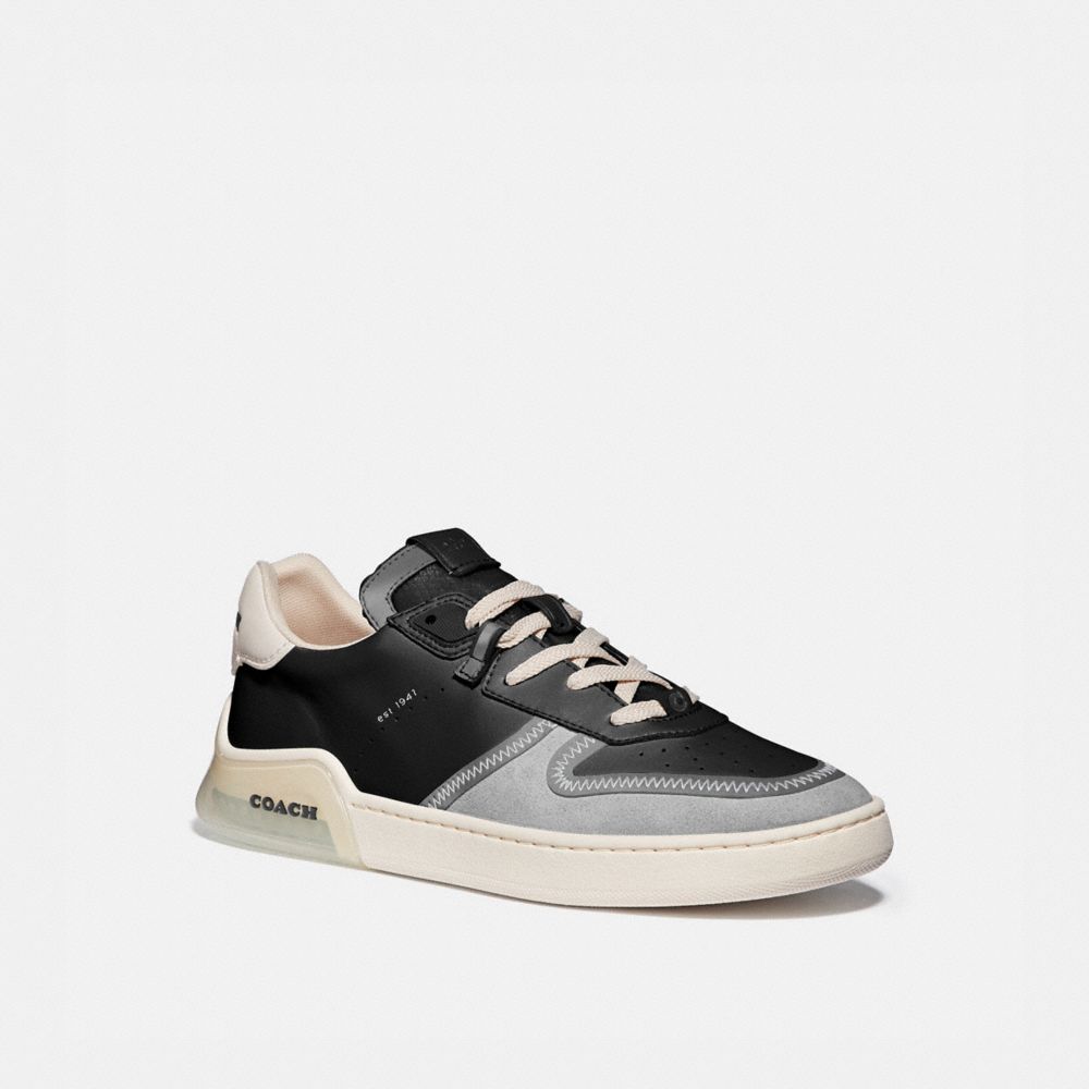 coach men's sneakers black