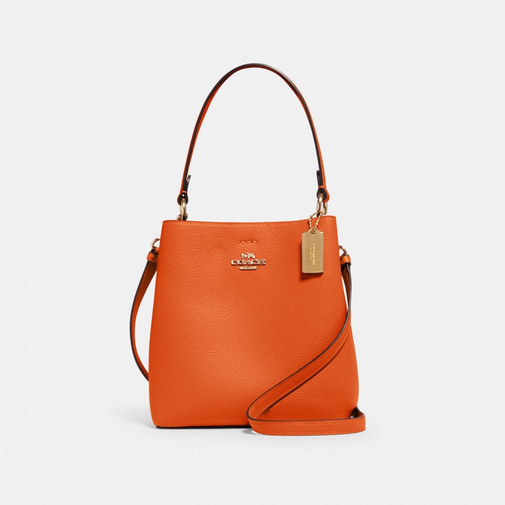 COACH 1011 - SMALL TOWN BUCKET BAG IM/SEDONA REDWOOD