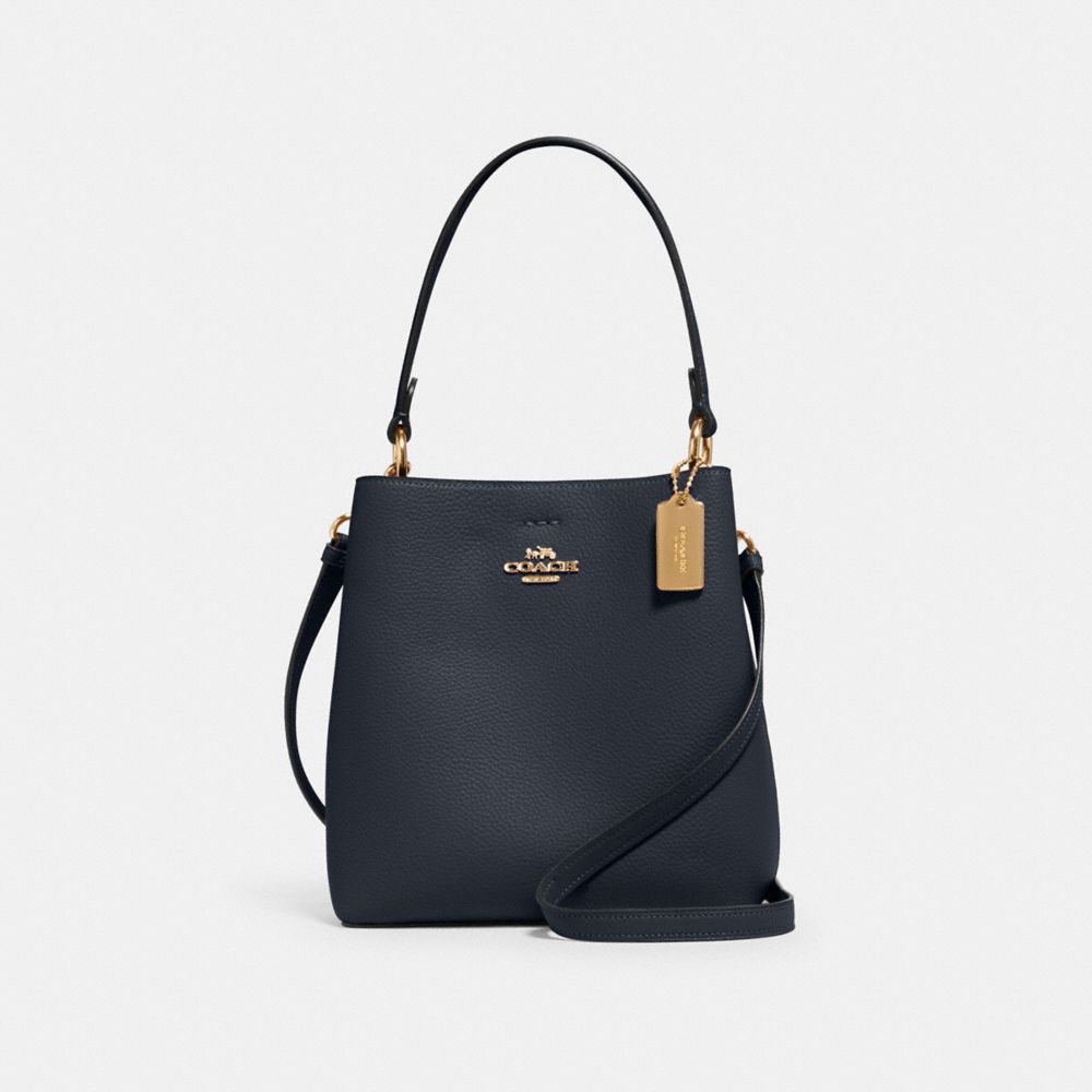 COACH 1011 - SMALL TOWN BUCKET BAG - IM/MIDNIGHT OXBLOOD | COACH MEMBERS-ONLY