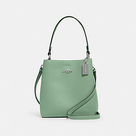 COACH 1011 SMALL TOWN BUCKET BAG SV/WASHED-GREEN/AMAZON-GREEN