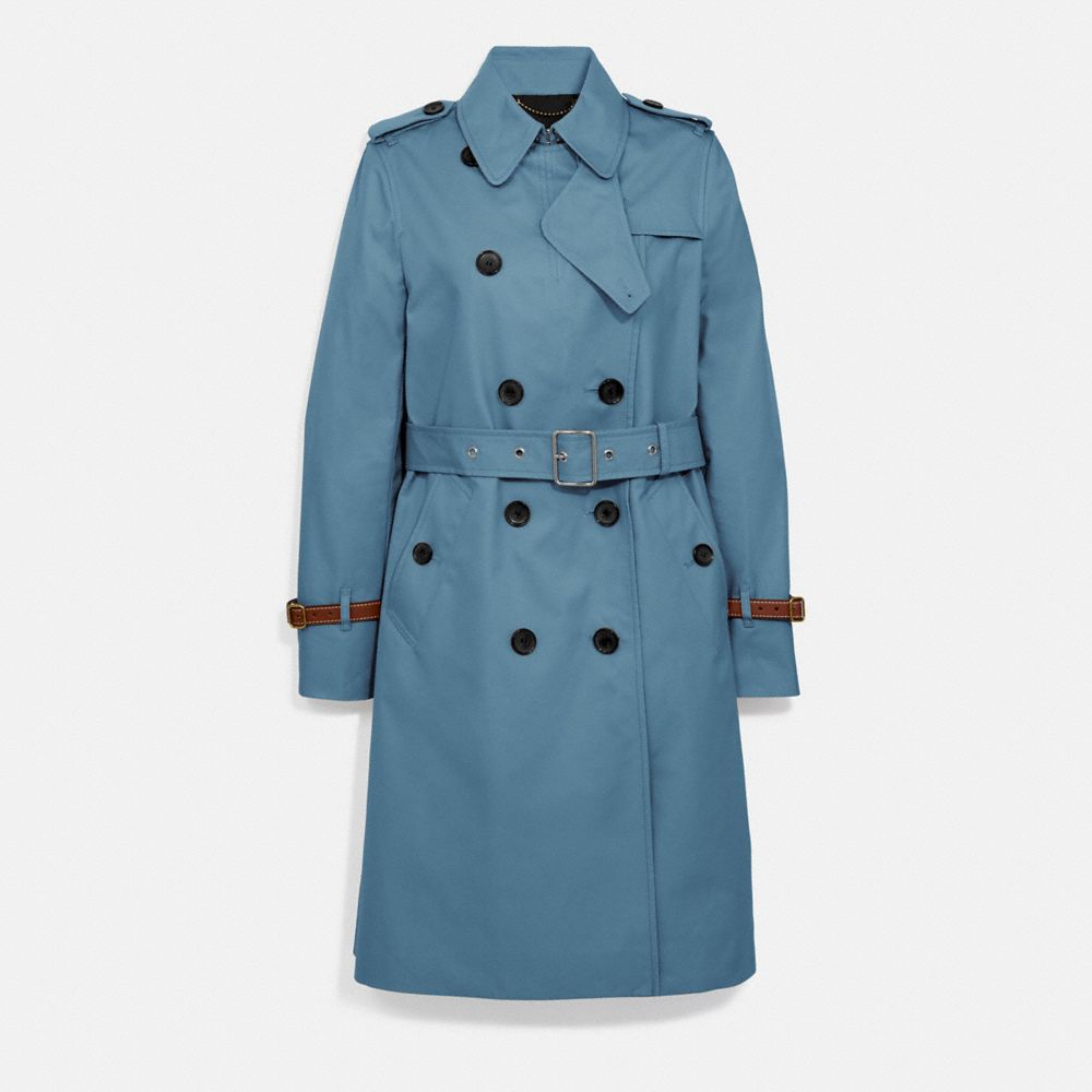 TRENCH COAT - CHAMBRAY - COACH 1050