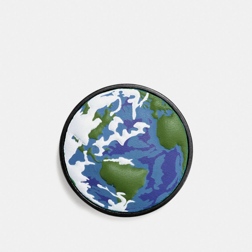 PLANET EARTH PIN - MULTI - COACH 10643