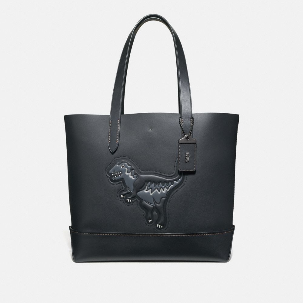 COACH GOTHAM TOTE WITH REXY - JI/BLACK - 11087