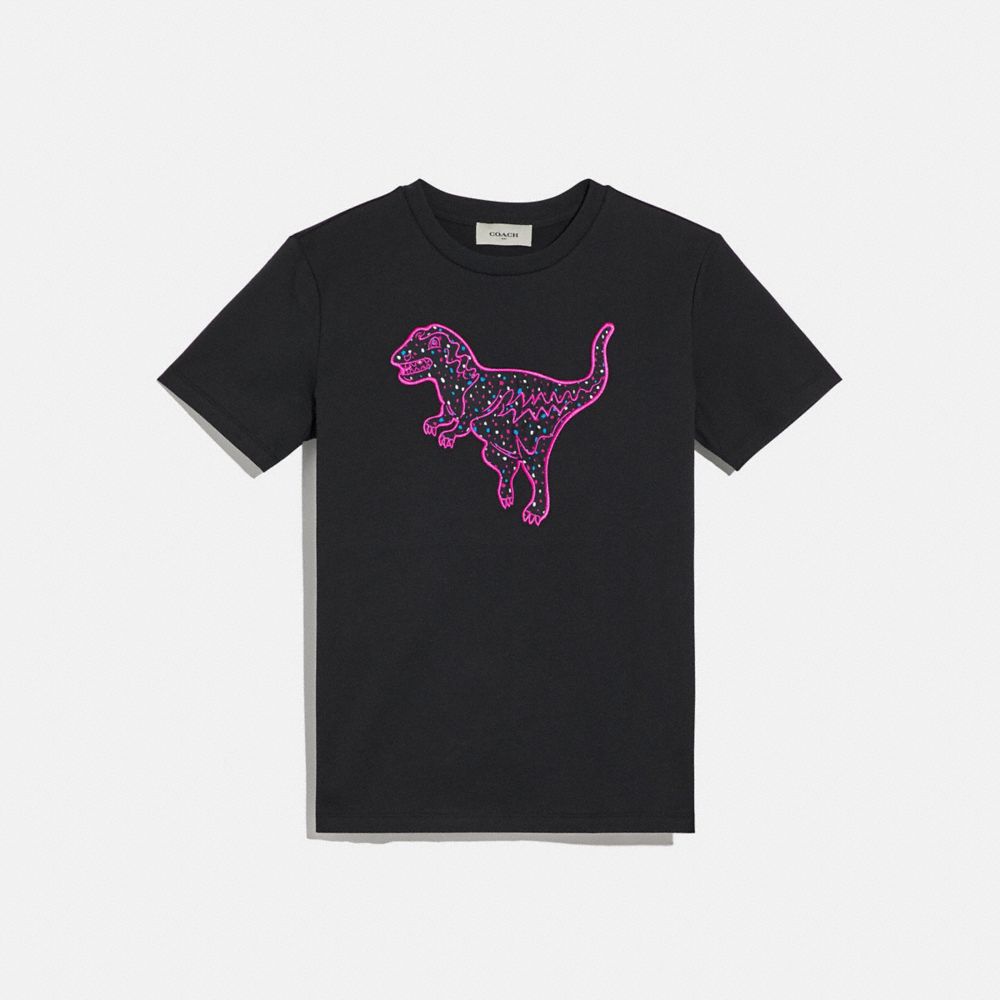 COACH 1123 - Rexy Dot T Shirt BLACK