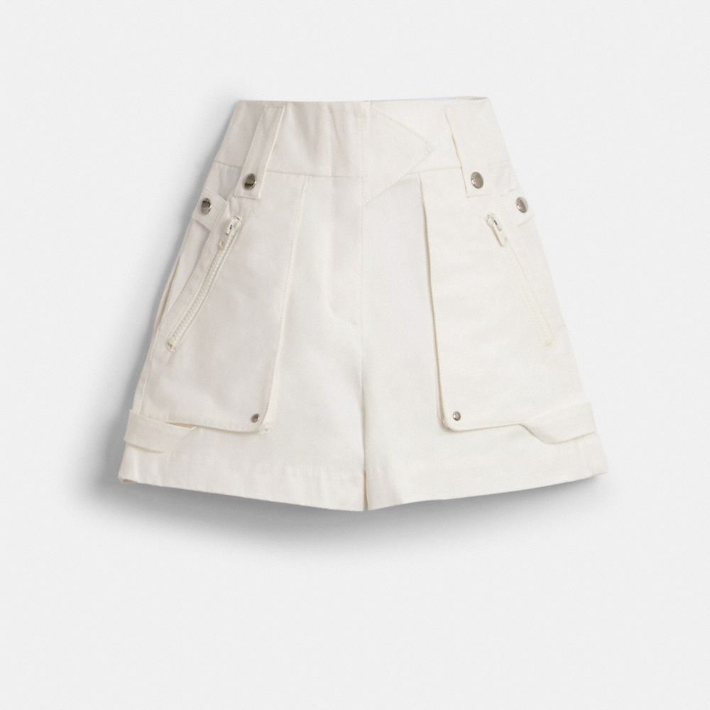 COACH 1145 Pocket Shorts WHITE