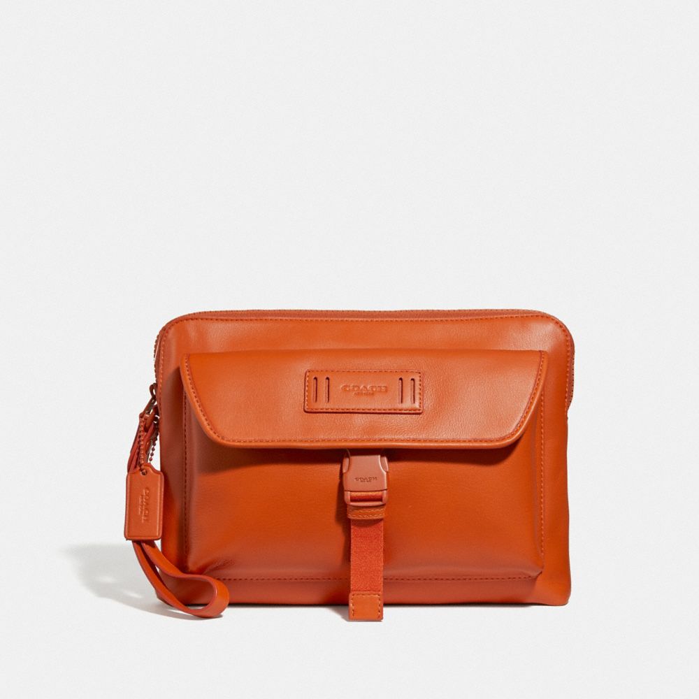 COACH 1172 RANGER POUCH QB/SPICE-ORANGE