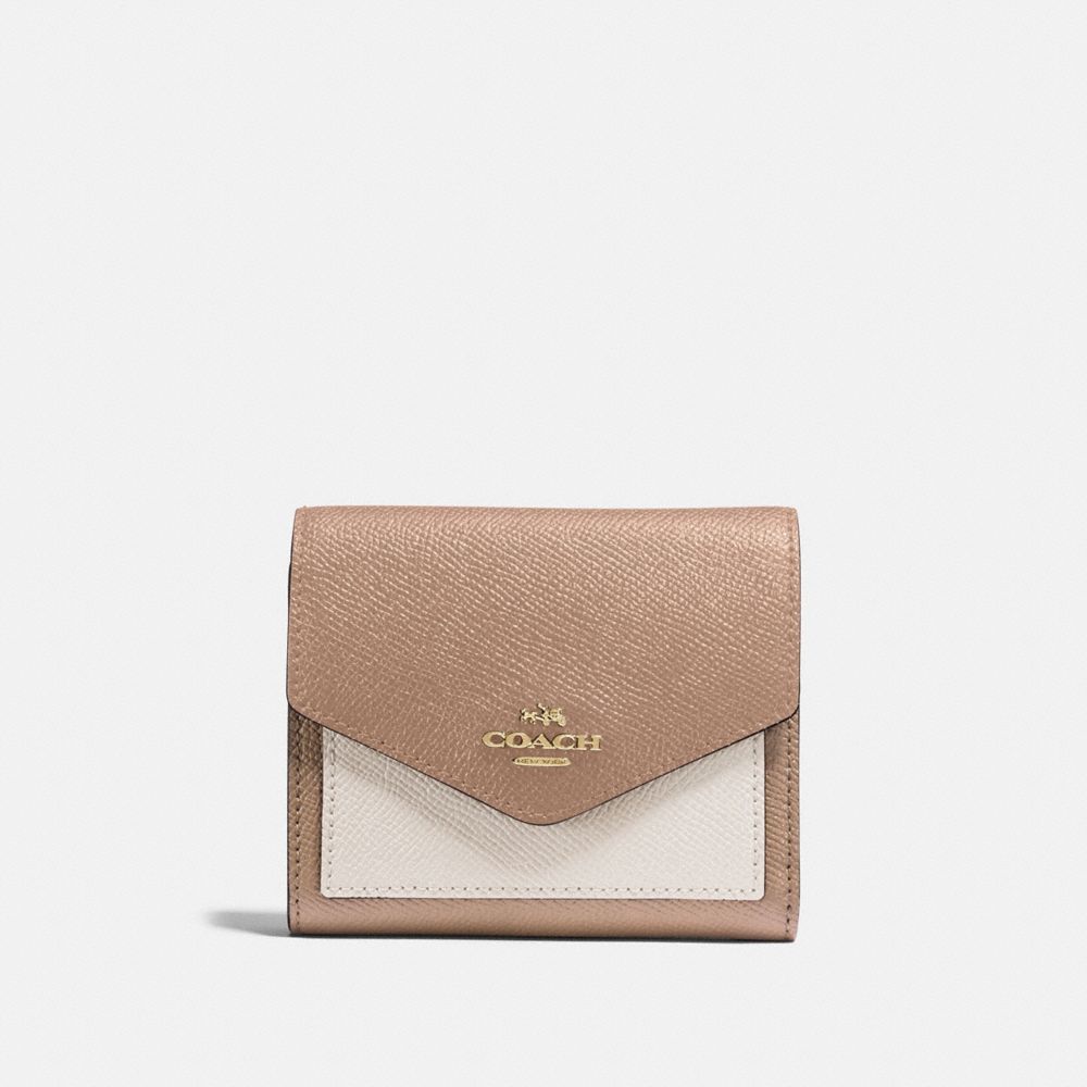 COACH SMALL WALLET IN COLORBLOCK - ONE COLOR - 12123