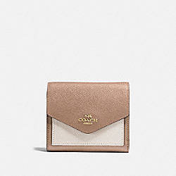 COACH SMALL WALLET IN COLORBLOCK - ONE COLOR - 12123