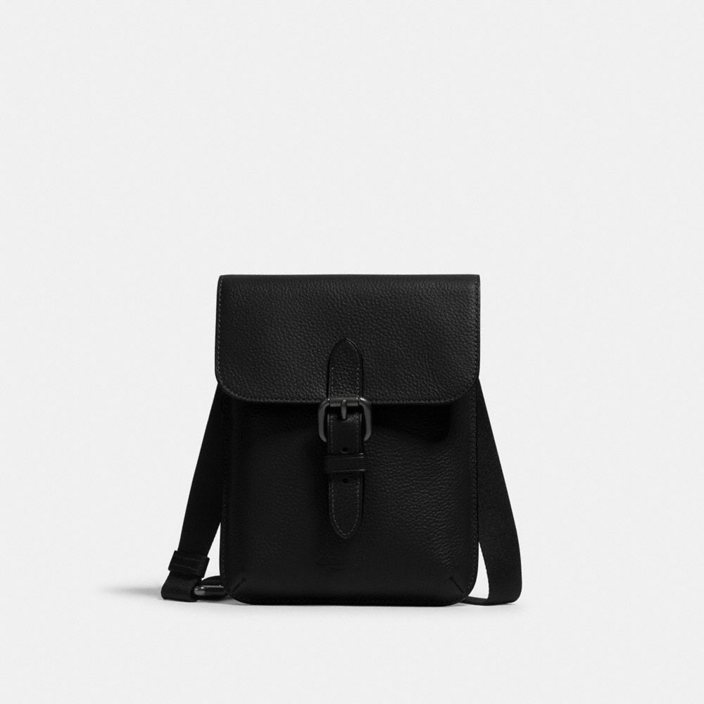 SMALL HUDSON CROSSBODY - QB/BLACK - COACH 1309