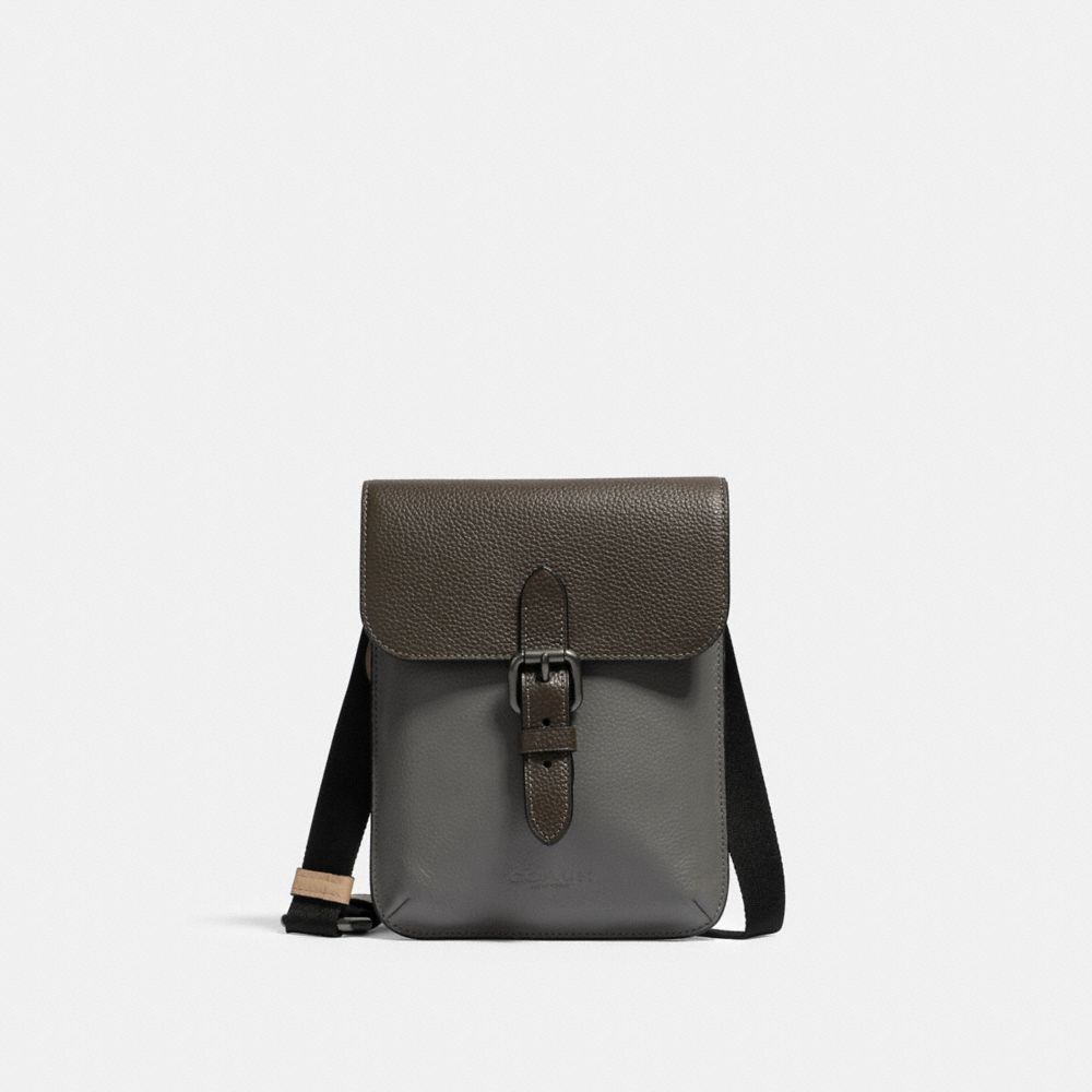 SMALL HUDSON CROSSBODY IN COLORBLOCK - QB/MOSS MULTI - COACH 1311