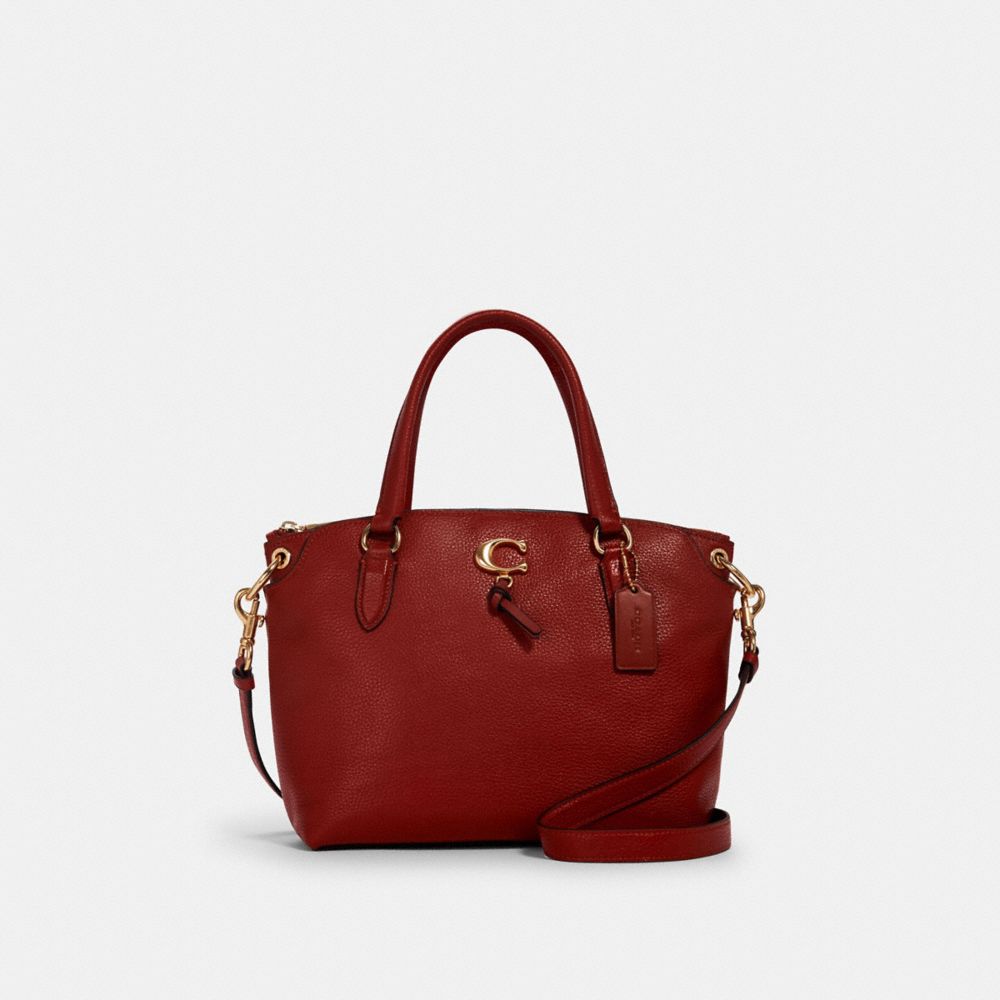 COACH REMI SATCHEL - IM/TERRACOTA - 1317