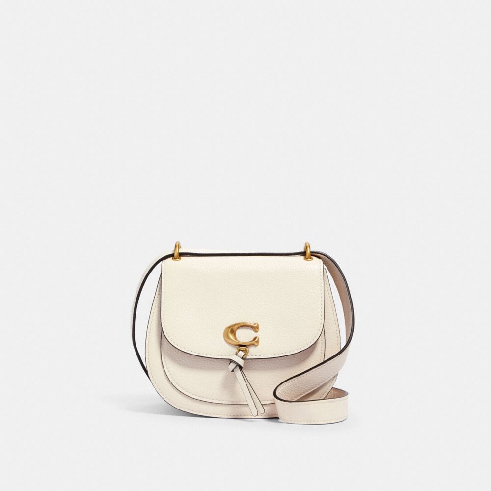 COACH REMI SADDLE BAG - IM/CHALK - 1328