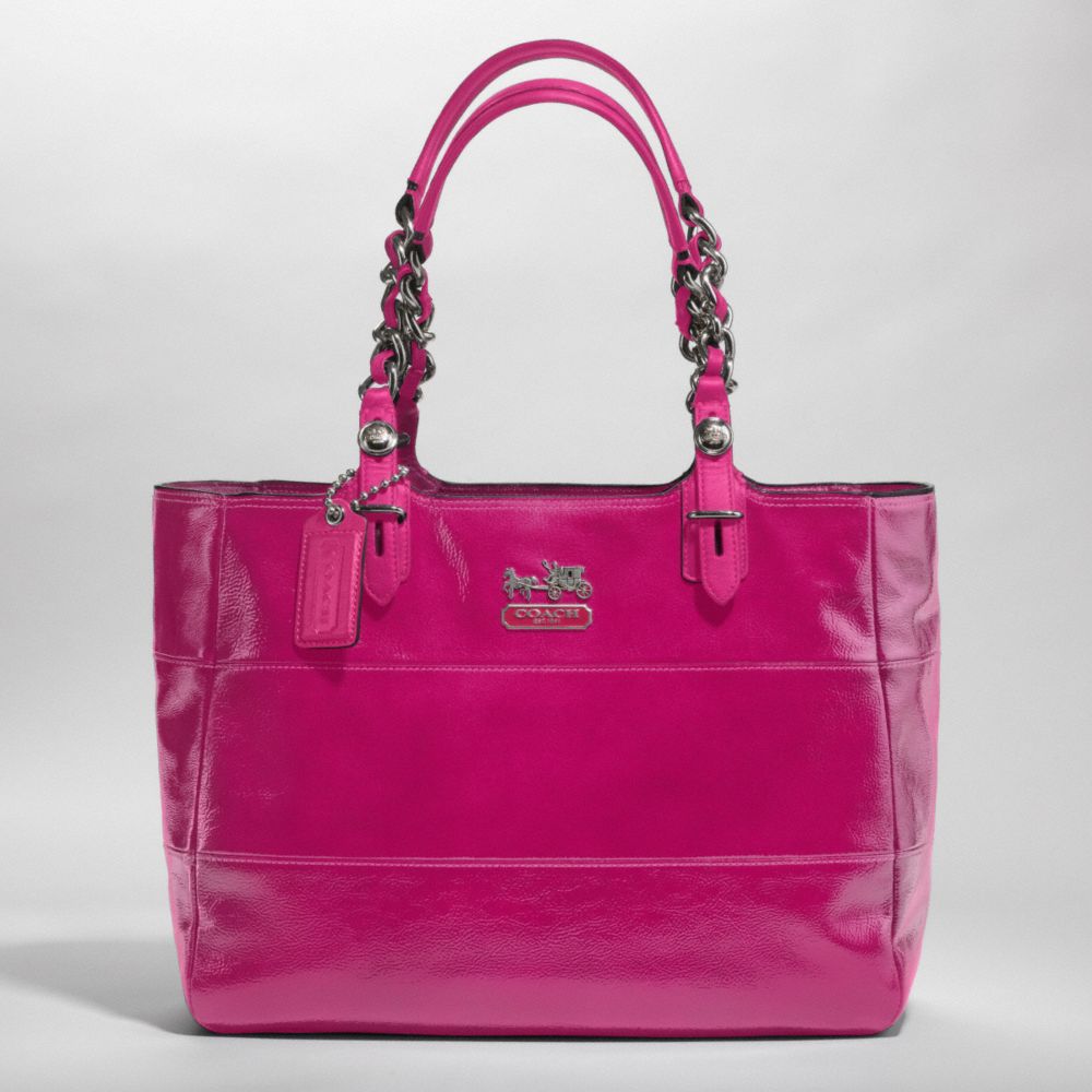New Coach Handbag Tribeca Patent Tote Pink | Purses and Handbags