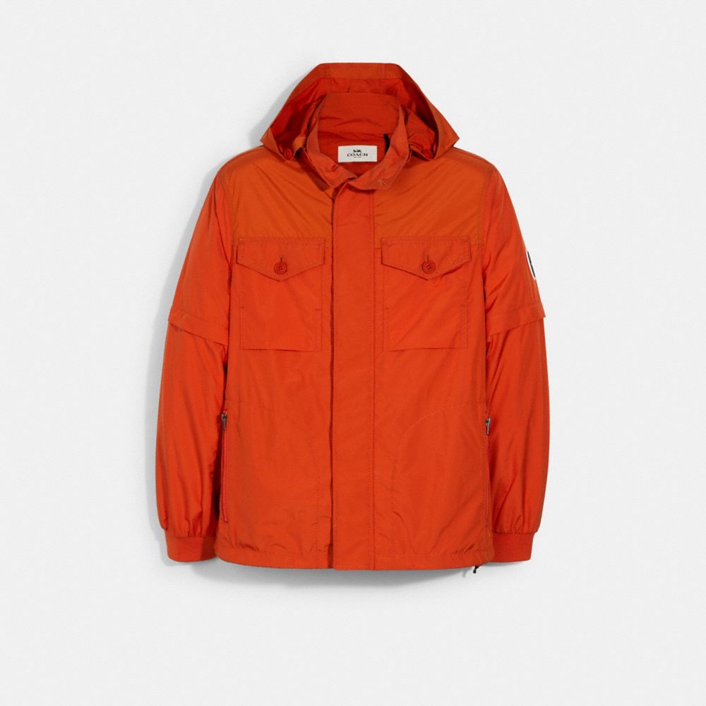 COACH REMOVABLE SLEEVE JACKET - ORANGE - 1431