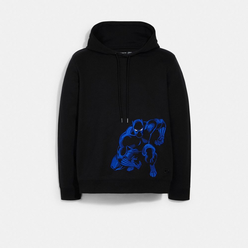 COACH â”‚ MARVEL BLACK PANTHER HOODIE - 1444 - BLACK