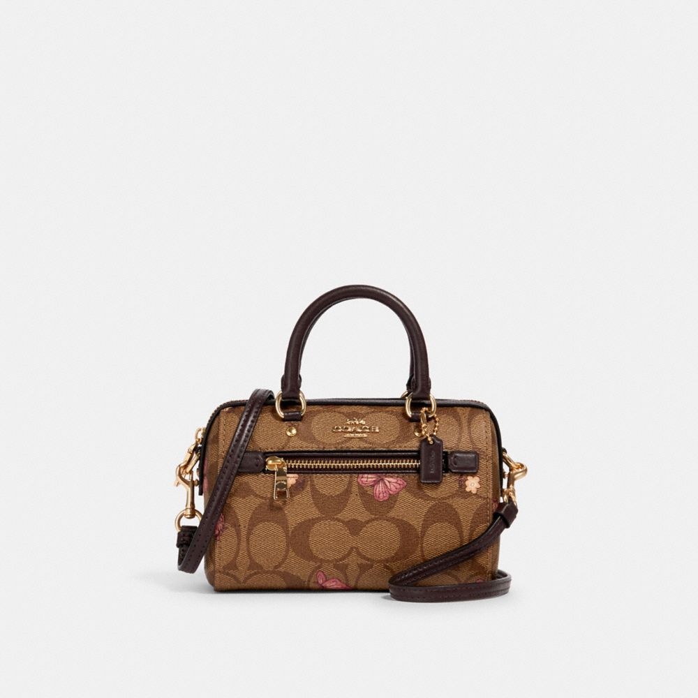 coach butterfly print taylor tote