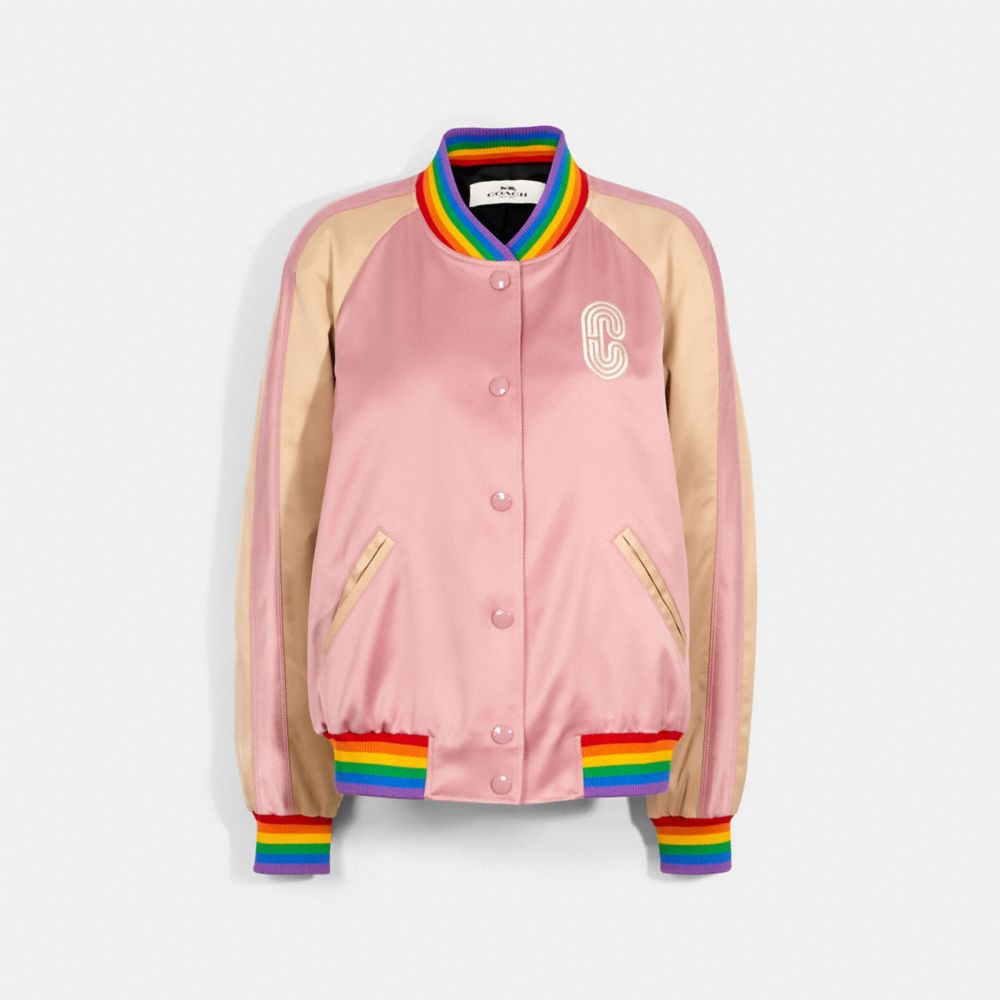 RAINBOW SOUVENIR JACKET - 1535 - PEARL PINK