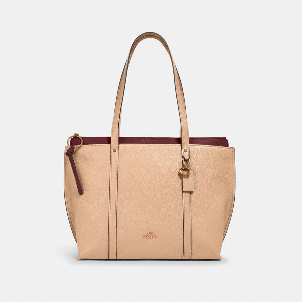 MAY TOTE - IM/TAUPE - COACH 1573