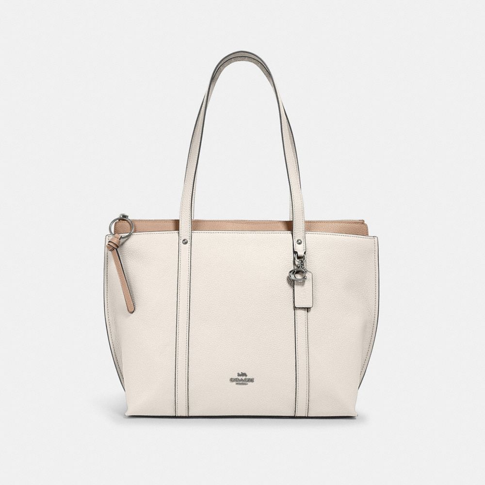 COACH 1573 MAY TOTE SV/CHALK