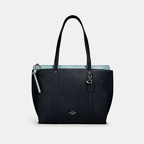 COACH 1573 MAY TOTE SV/MIDNIGHT