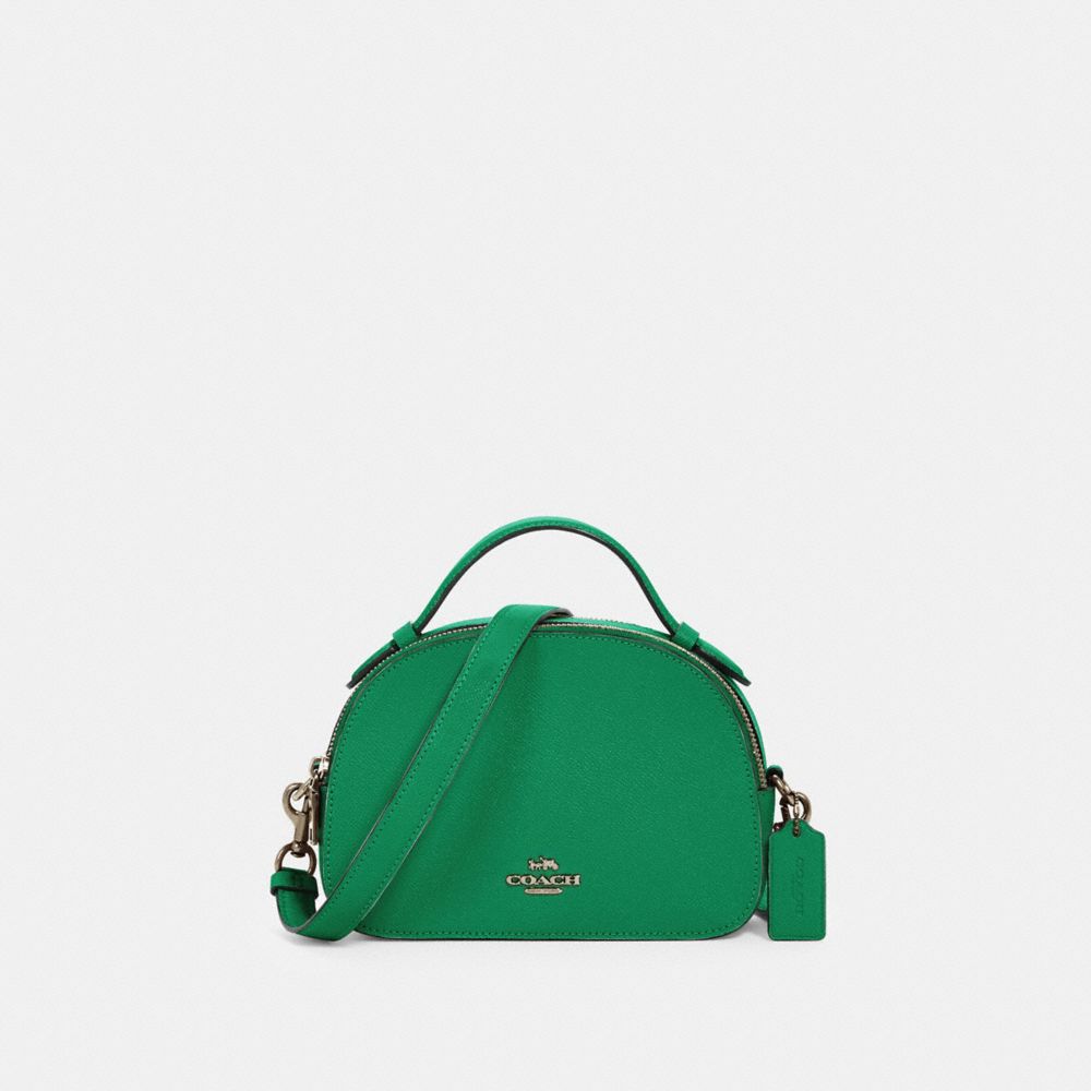 COACH 1589 SERENA SATCHEL SV/SHAMROCK