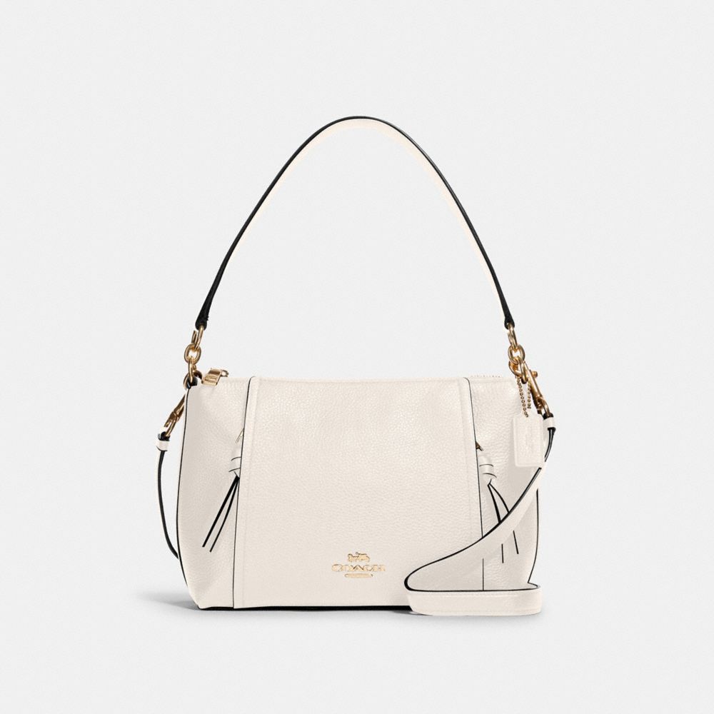 SMALL MARLON SHOULDER BAG - IM/CHALK - COACH 1597