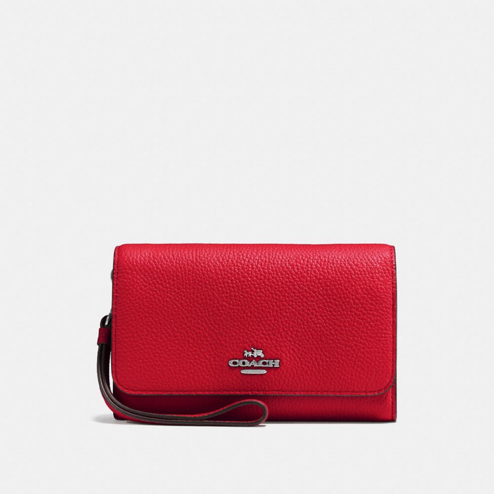 COACH BOXED PHONE CLUTCH - ONE COLOR - 16115B
