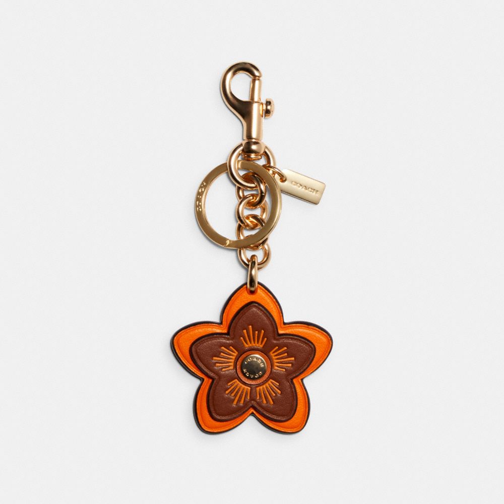 COACH 1650 Wildflower Bag Charm IM/SUNBEAM